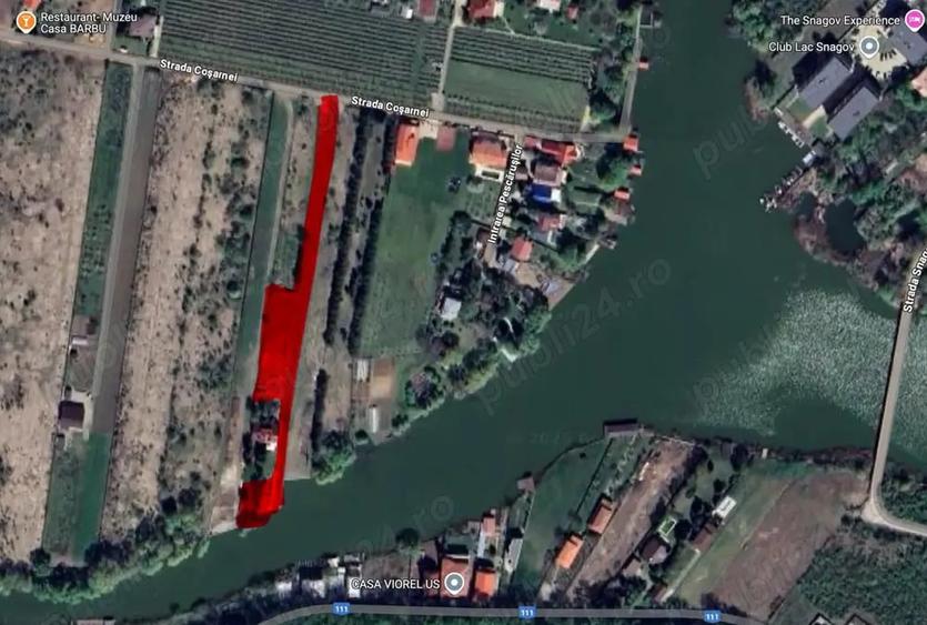 Vand teren cu acces la lac snagov - 3