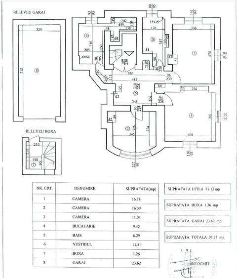 Apartament cu 3 camere în Ultracentral