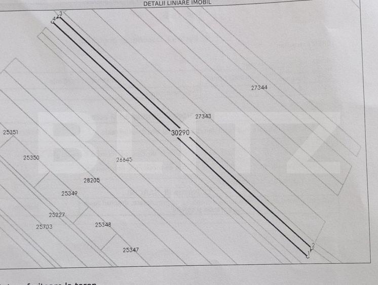 Teren Construcții intravilan de 2900 mp, în Exterior Vest