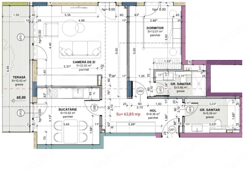 COMISION 0 | APARTAMENT 3 CAMERE | APARTAMENT CU GRADINA | 5 minute de AUCHAN - 2