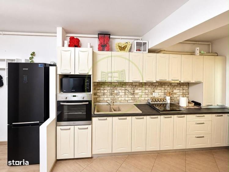 Apartament cu 2 camere semidecomandat în Nord