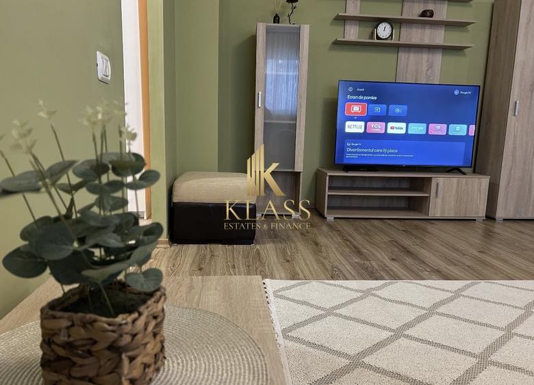 Apartament cu 2 camere semidecomandat, mobilat în Timpuri Noi