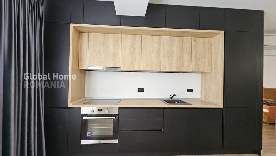 Apartament cu 2 camere semidecomandat, mobilat în Pipera