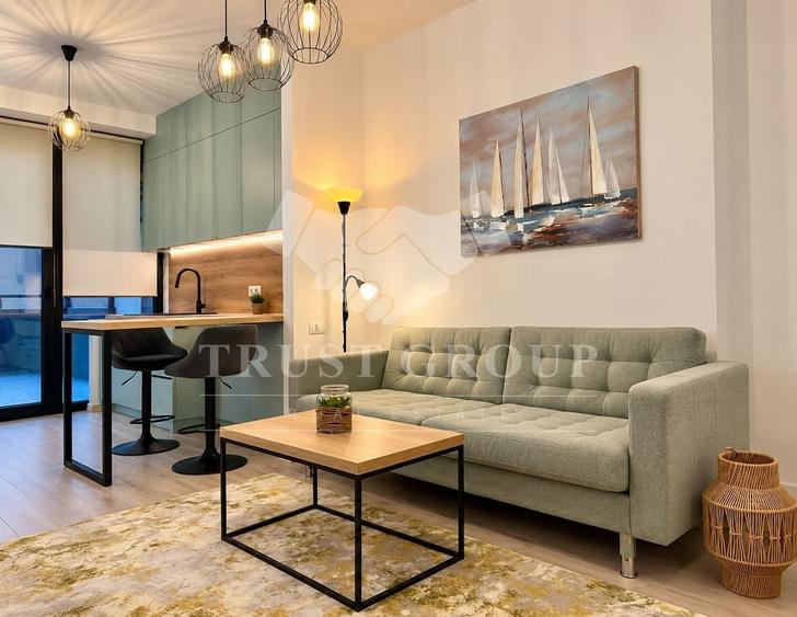 Apartament cu 2 camere decomandat, mobilat în Herăstrău