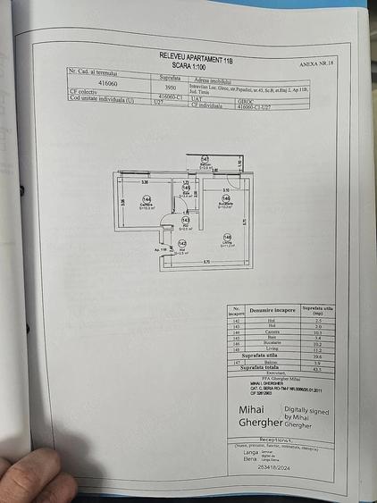 Apartament cu 2 camere decomandat, mobilat în Calea Urseni