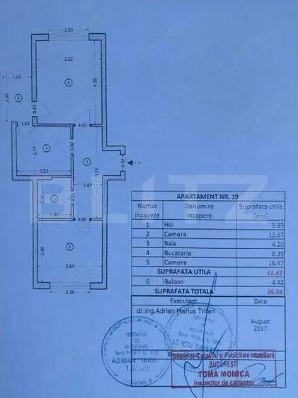 Apartament cu 2 camere, bloc 2017 - Rahova - Pucheni - 10