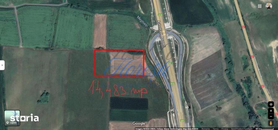 Teren extravilan 14483mp langa Autostrada Apuseni - 1