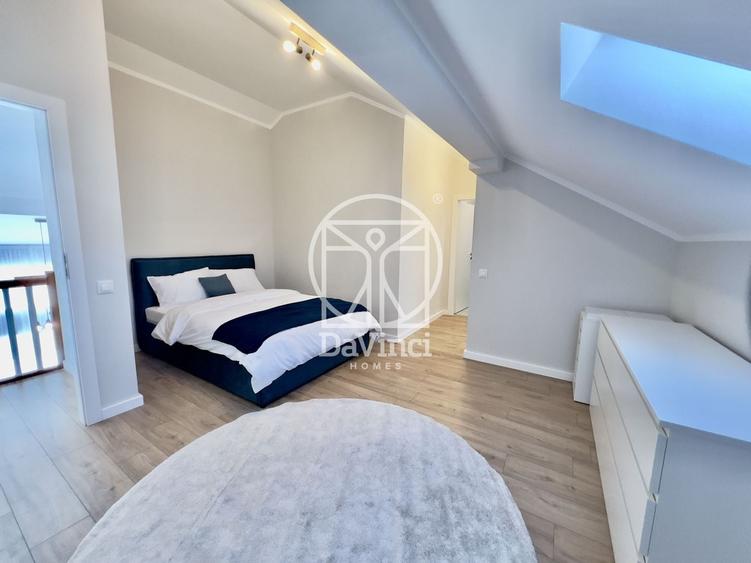 Penthouse 3 camere+2 bai, buc. separata,  mobilat si utilat, INTABULAT - 12