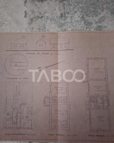 Casa de vanzare cu 3 camere si gradina in zona Turnisor Sibi - 11