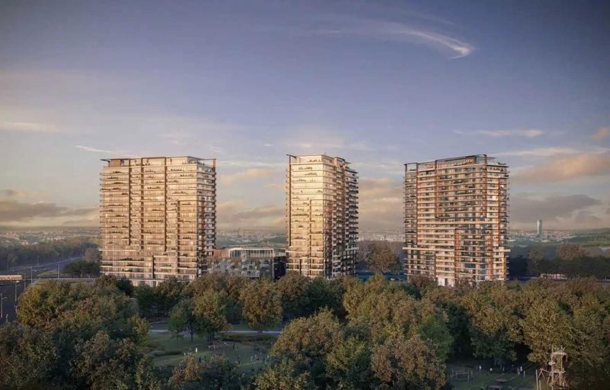 Apartament cu patru camere, vedere libera spre Lac // ONE High District - 5