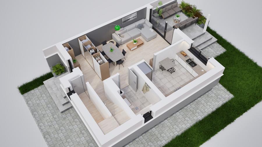 Vilă duplex – combinația perfectă între stil și funcționalitate - 30