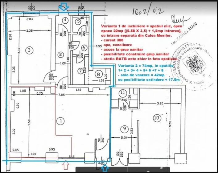 MOSILOR intersectie Carol, exact in statia RATB, 30mp OPEN, vitrina 5,4m, super - 4