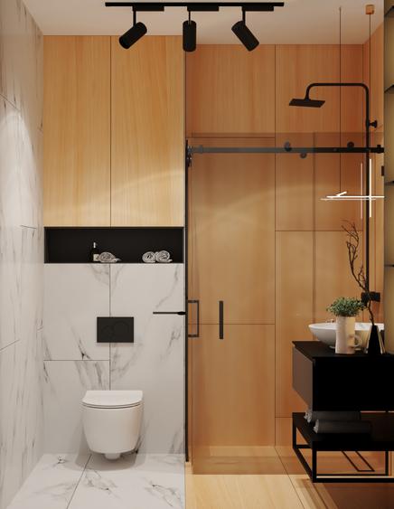 Vanzare apartament cu 3 camere in ansamblul Akcent City -  Bucurestii Noi! - 13