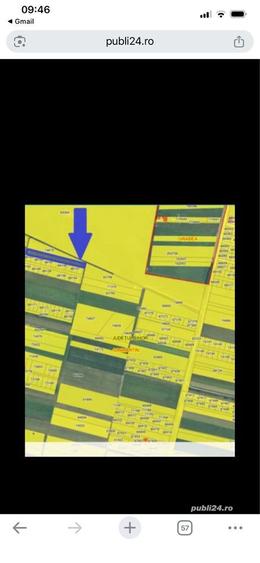 Parcela intravilan 1750 m Cartierul Grigorescu 2 - 4