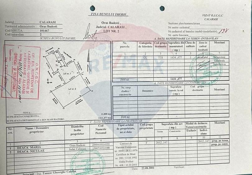 Teren intravilan 1.434 mp | Dublă deschidere | 3 min de DN4 - 1