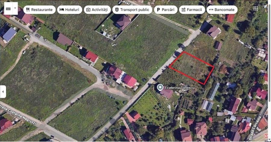 Teren intravilan de vânzare – Târgu Jiu, cartier Tismana.COMISION 0% - 5