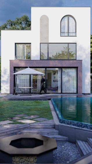 Vila moderna Balotesti-Proiect Premium cu piscina la GRI - 2