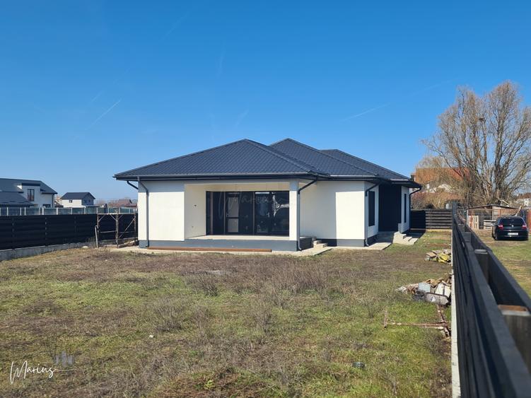 Casă nouă parter, 142 mp utili, teren 750 mp, exterior finalizat, Ghermănești - 2