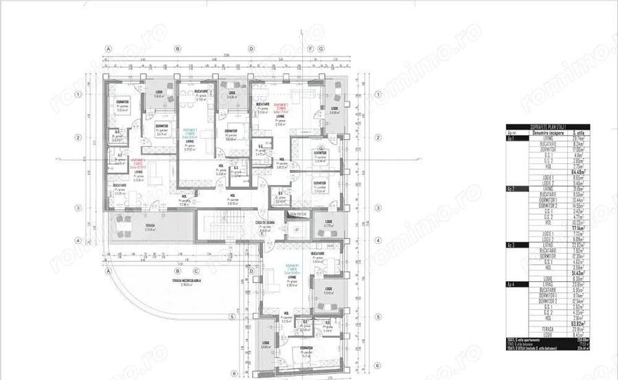 Apartament cu 2 camere, 64 mp, Semifinisat, zona Intre Lacuri - 1