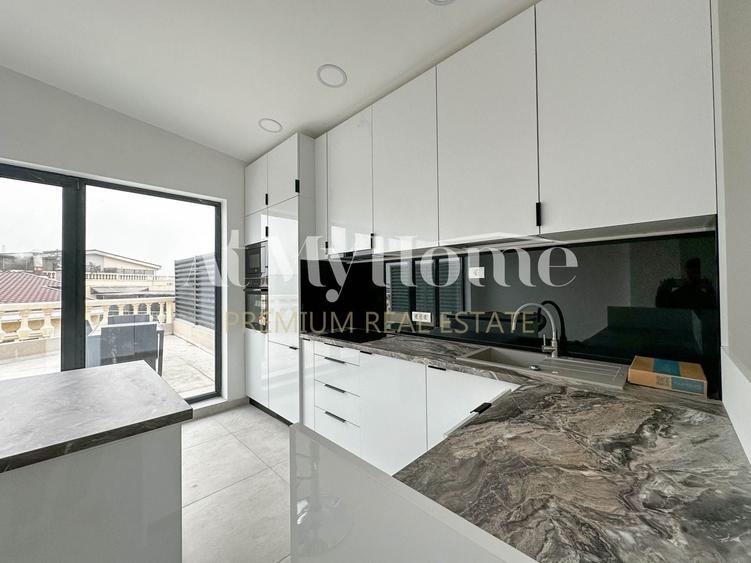 Duplex penthouse spatios si luminos cu 4 camere, nemobilat LUX, parcare, terasa - 2