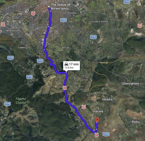 Valcele 1366 mp panorama, utilitati, aproape Cluj - 7