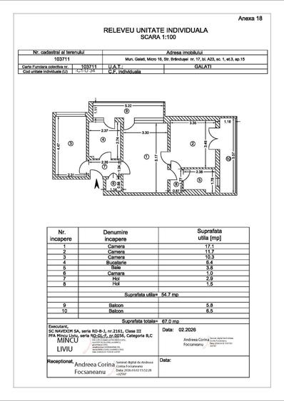 3 camere Tiglina 3 | 67 mp | langa Complex Siret | ideal investitie / renovare - 8