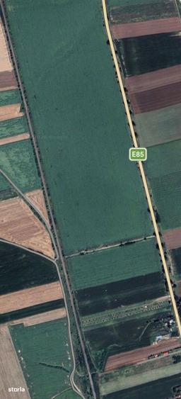 Vand teren extravilan cu deschidere la E 85 , 9 Hectare - 4