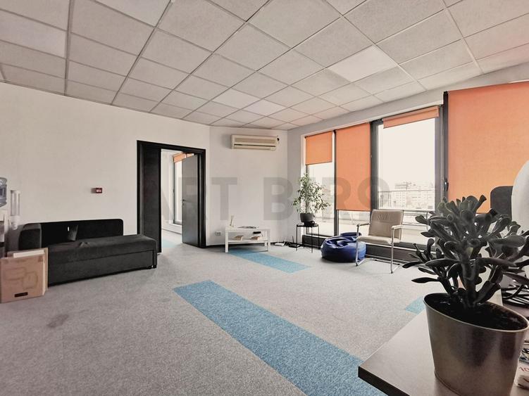 Zero comision, 107mp birou ultracentral Universitate, terasa, 10' [M] - 2