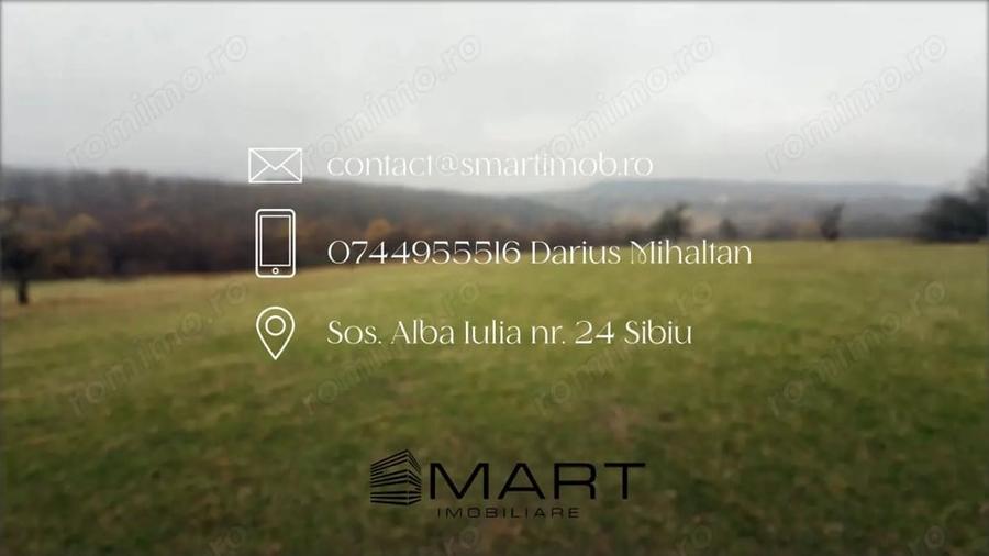 Teren de 35000 mp, în Cisnădioara