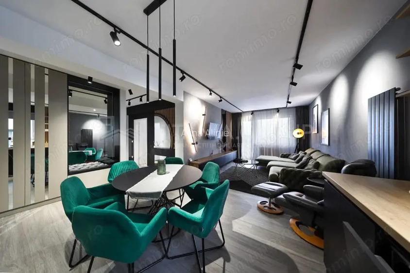 Apartament cu 3 camere, 2 bai, mobilat lux - zona Coresi Apartament cu 3 camere, 2 bai, mobilat lux - zona Coresi