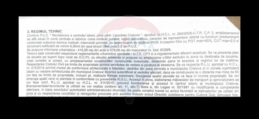 Teren Craiova Ultracentral 479mp - 2