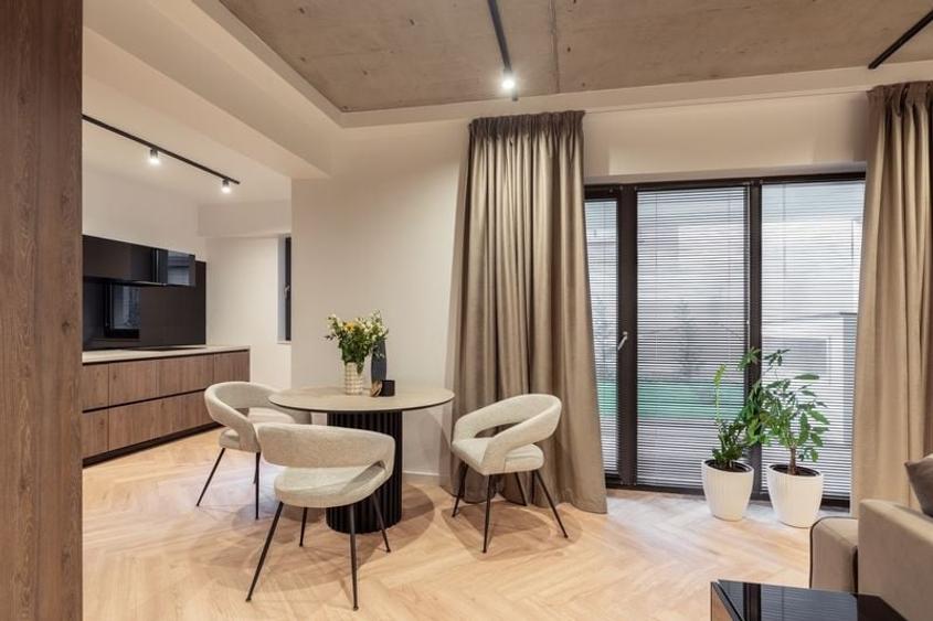 8.12 RESIDENCE - COMISION 0- 2 camere cu gradina Barbu Vacarescu imobil nou - 1