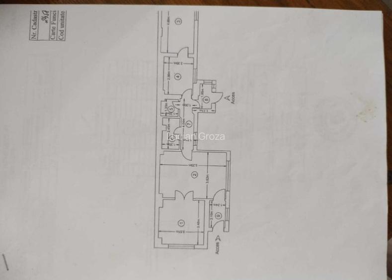 Apartament cu 3 camere semidecomandat în Chibrit Apartament cu 3 camere semidecomandat în Chibrit