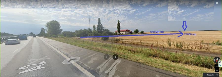 Teren 27.600 mp pretabil industrial – Autostrada Soarelui (A2), Fundulea - 3