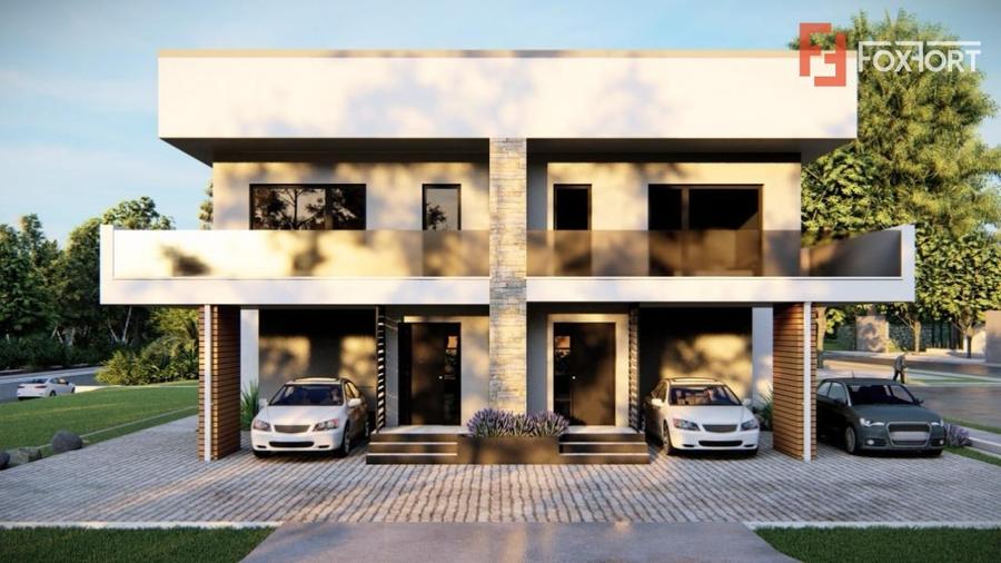 Duplex deosebit cu 4 camere si carport, perete dublu, in Dumbravita - 1