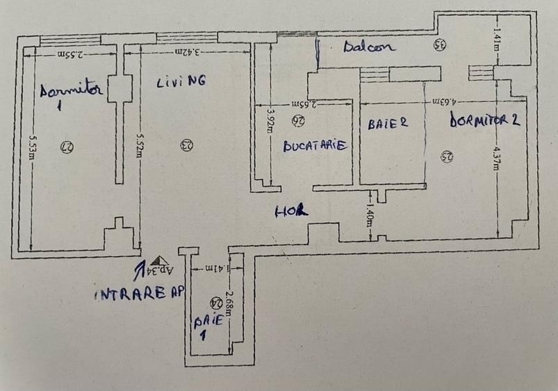 Tatarasi- Kaufland-3 Camere 74mp-bloc nou-intabulat - 4