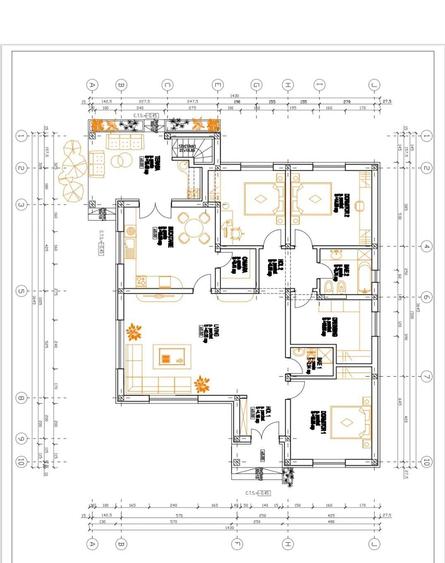 Parcela de teren Micesti 518 mp cu proiect de casa autorizat. - 1