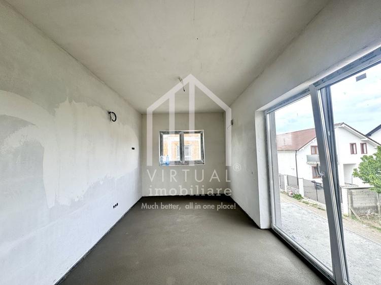 Duplex cu 4 camere cu Canalizare în Gușterița