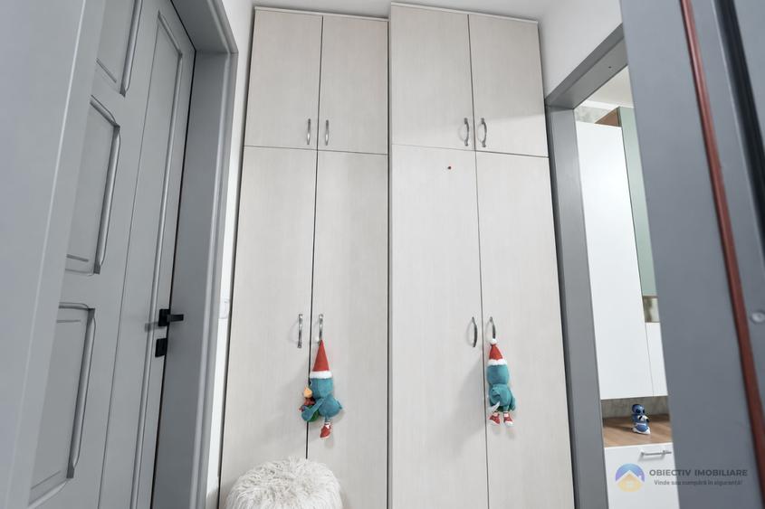 Apartament cu 2 camere semidecomandat în Central