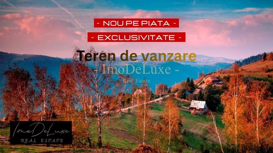 Teren extravilan, 3.4 hectare, priveliste, padure, utilitati, in Marisel - 1