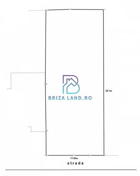 Bucurestii Noi, parcul Basilescu, teren 360mp, deschidere de 12m. - 4