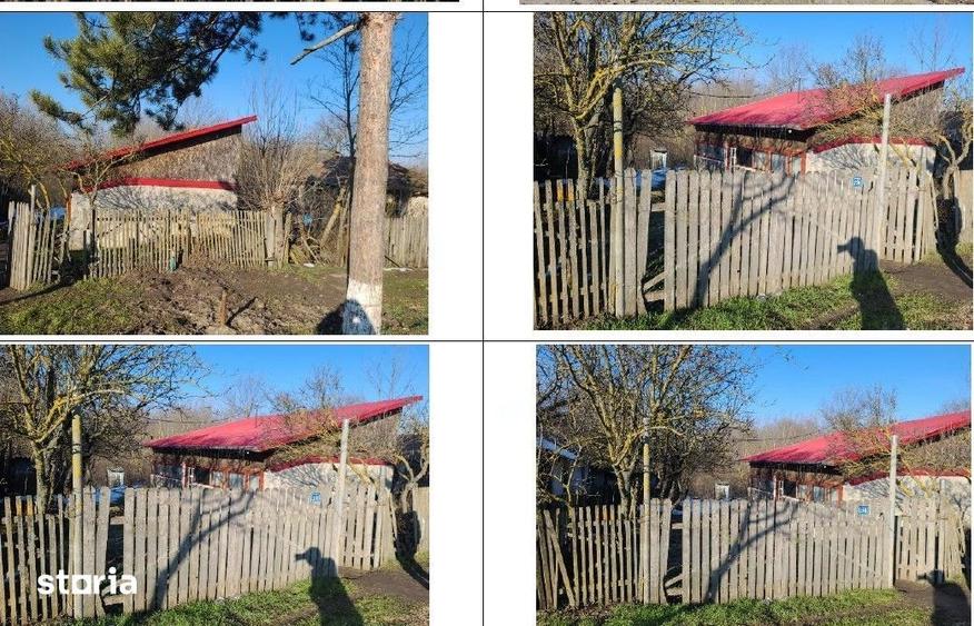 Casă cu 2 camere cu Teren 837 Mp în Blejești