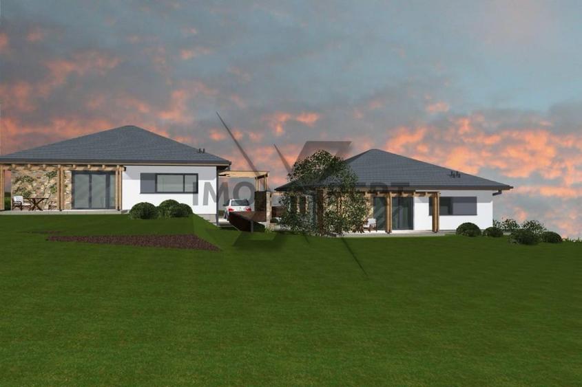 Casa Individuala finalizata, pe un singur nivel , teren 500 m2, Popesti, Baciu! - 4