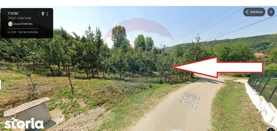 Teren 1.736mp Chi?e?ti-AG, Ideal Casa, Deschidere la Asfalt, Utilita?i - 2