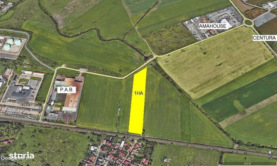 10.000 mp teren aproape de centura, pret de ocazie . - 3