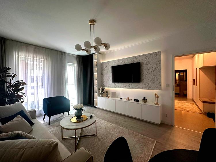 Apartament 2 camere premium, mobilat și utilat –Str. Biruinței, Popești-Leordeni - 2