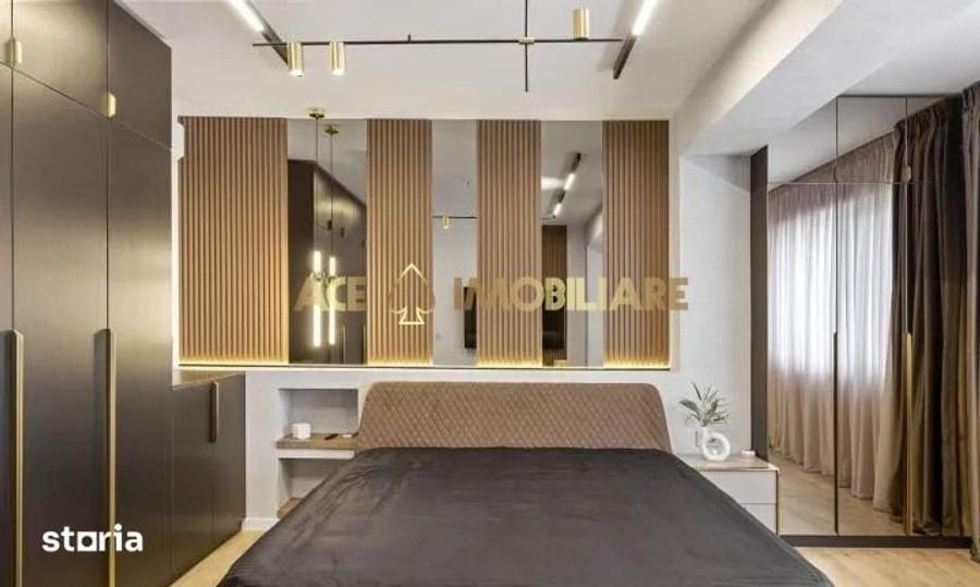 Apartament cu 4 camere, mobilat în Central