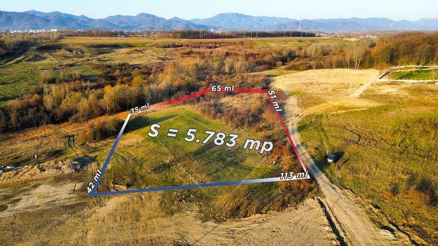 Teren 5783 mp Satu Nou de Jos / Strada Principala - 5