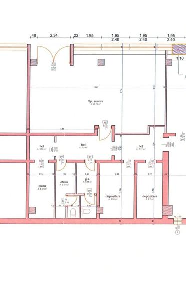 Inchiriere spatiu comercial 104 mp, zona centrala Piatra Neamt – Cod 160210 - 1