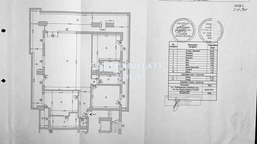 Clucerului - Arcul de Triumf - Vanzare apartament 4 camere + Terasa 74 mp !!! - 10